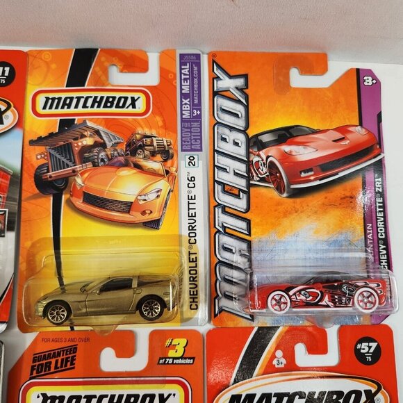 Matchbox Chevy Chevrolet Corvette C6 ZR1 ZR3 Grand Sport Diecast Cars Lot MOC - Picture 5 of 15